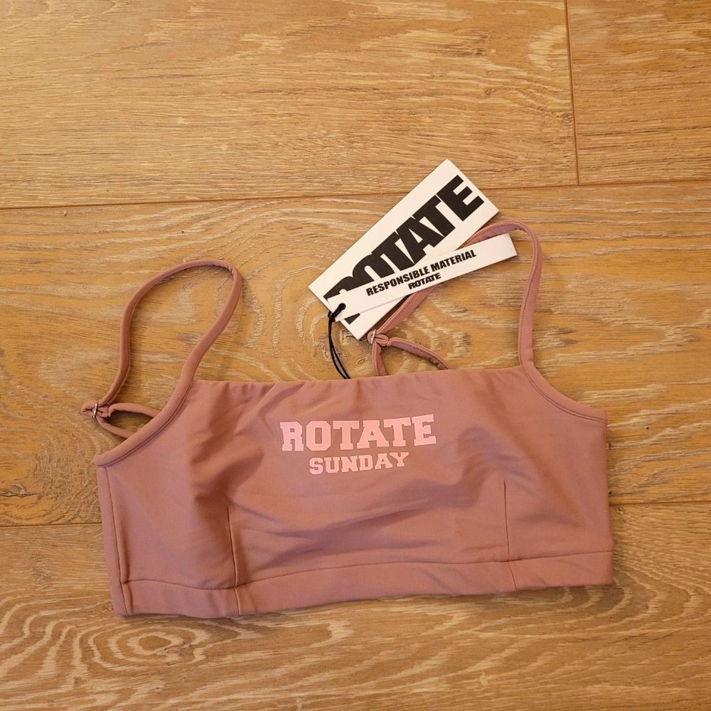 121. ROTATE Sports Bra. Pink. Size XS. NWT